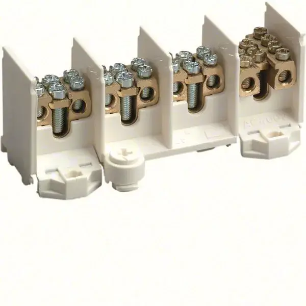Ne maradj le Hager K29N Fővezetéki leágazó kapocs, 4P, 1x25+2x16mm2 leág/3P + 1x25+4x16mm2 leág/1P, 80A