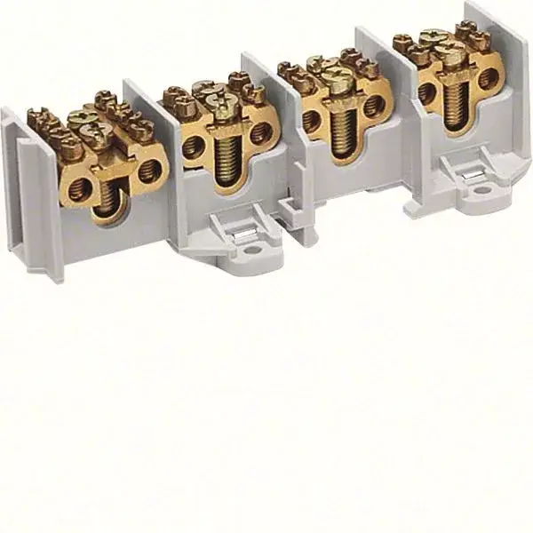 Hager K65A Fővezetéki leágazó kapocs, 4P, 1x35+2x35mm2 leág/3P + 1x35+4x35mm2 leág/1P, 100A Vedd meg most