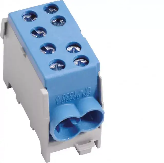Utolsó esély Hager KH35N Betáplálókábel leágazó sorkapocs, 35 mm2 1P, N