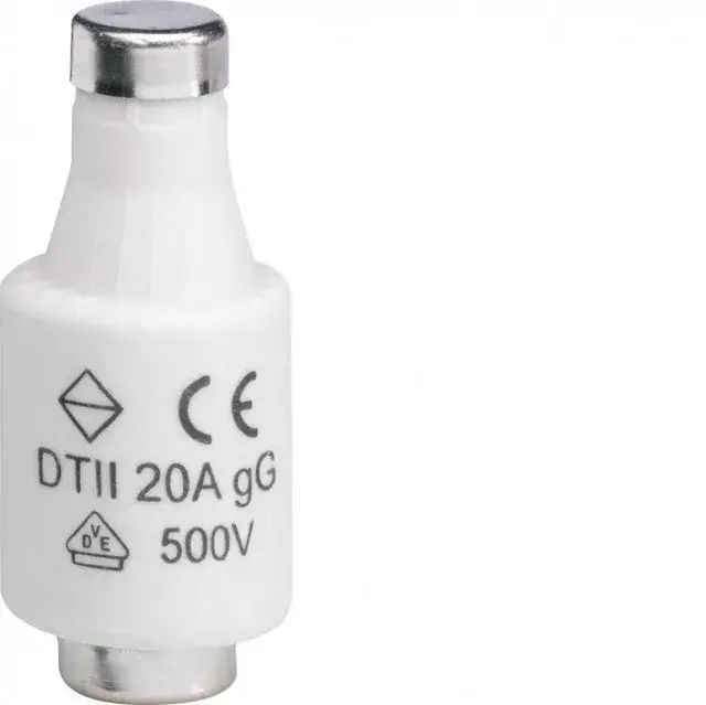 Olcsóbb Hager LE2720 DII olvadóbiztosító betét, E27 500V gG 20A LOMHA betét DT II (DOL II)
