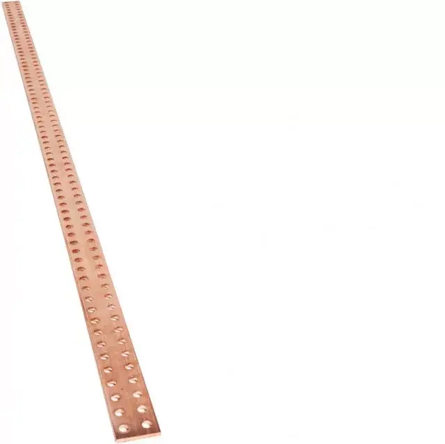 Biztonságos fizetés Hager UC844 Quadro perforált réz sín, 600A, 1750x50x5mm
