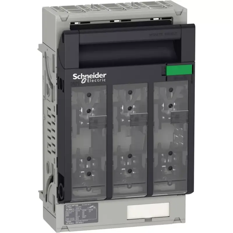 Rendeld meg most Schneider LV480805 ISFT250 olvadóbiztosítós szakaszolókapcsolóak 60mm M10 csatl