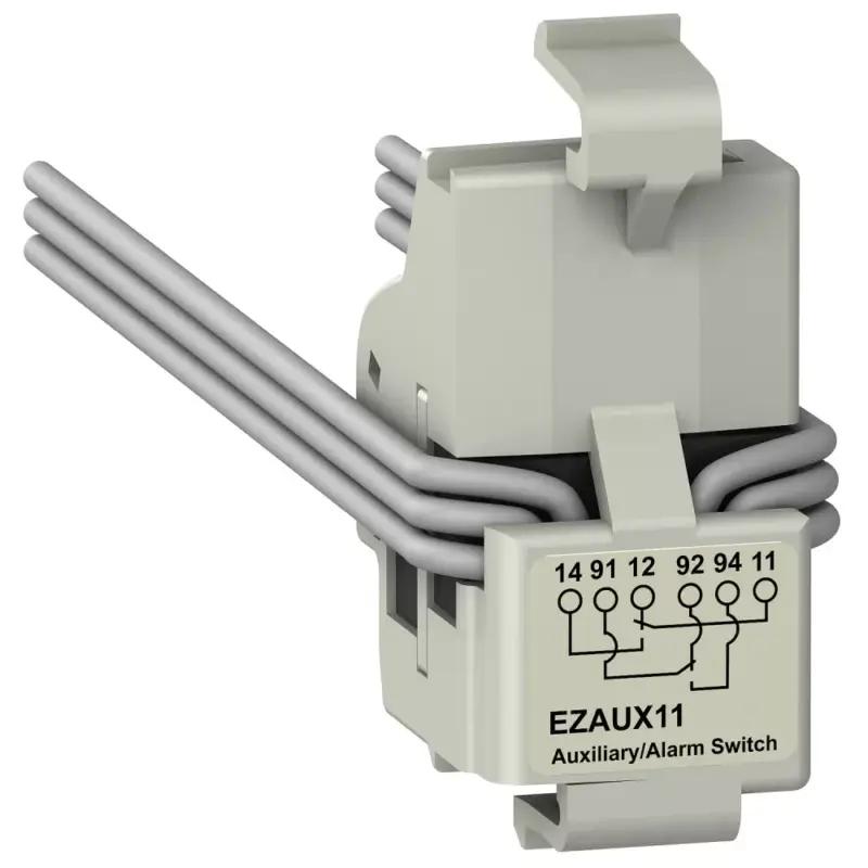 Olcsóbb Schneider EZAUX11 EasyPact Segéd/hibajelző érintkező EZC100-hoz