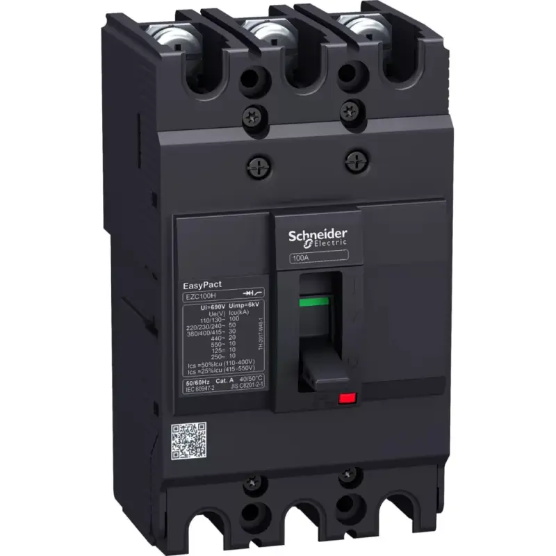 Akciós ár Schneider EZC100N3020 EasyPact EZC100N 3P 15kA/400V megszakító 20A