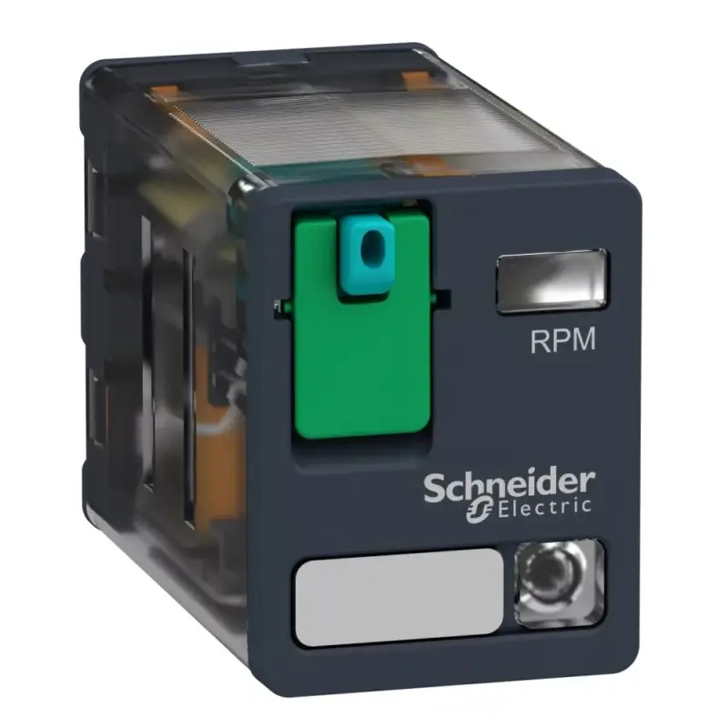 Korlátozott ajánlat Schneider RPM22JD Zelio RPM teljesítményrelé, 2CO, 15A, 12VDC, tesztgomb, LED