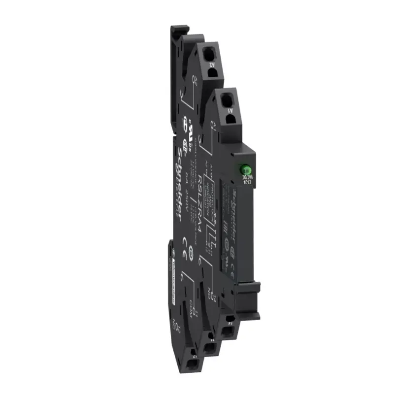 Biztonságos vásárlás Schneider RSL1PREU Zelio RSL sorkapocs relé, 1CO, 6A, 48VAC/DC, rugós foglalattal