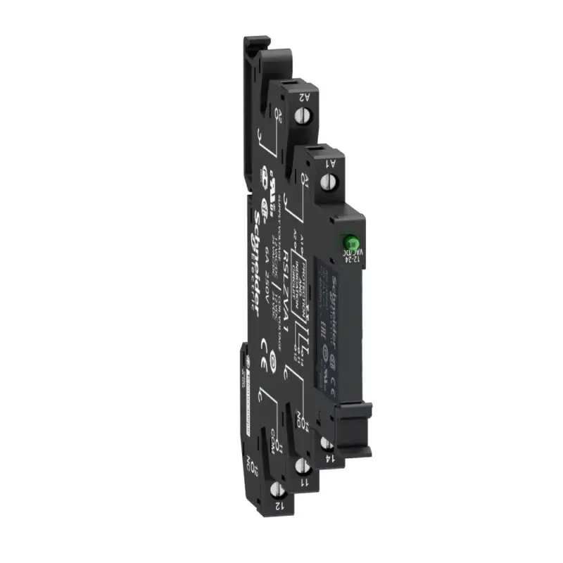 Schneider RSL1PVFU Zelio RSL sorkapocs relé, 1CO, 6A, 110VAC/DC, csavaros foglalattal Vedd meg most