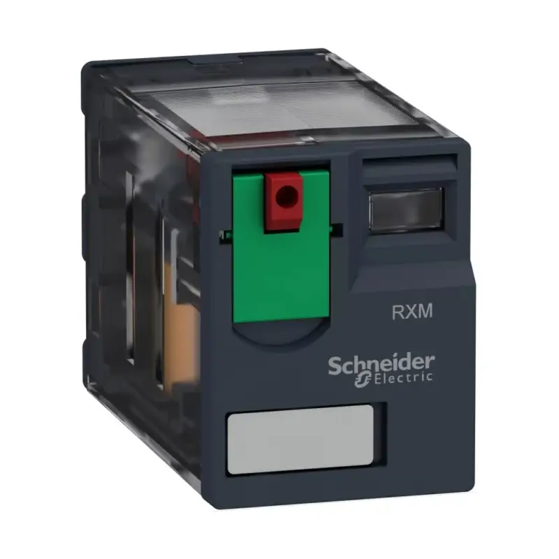 Schneider RXM2AB1F7 Zelio RXM miniatűr relé, 2CO, 12A, 120VAC, tesztgomb Kedvezmény
