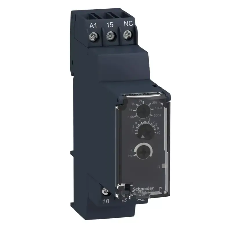 Schneider RE22R1MKMR Zelio Time multifunkciós időrelé, K-He, 1CO, 5A, 24-240VAC/DC Legkelendőbb