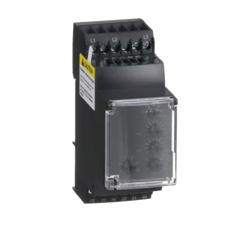 Szuper ajánlat Schneider RM35TF30 Zelio Control háromfázisú fázis- és feszültségfigyelő relé, 2NO, 5A, 220…480VAC