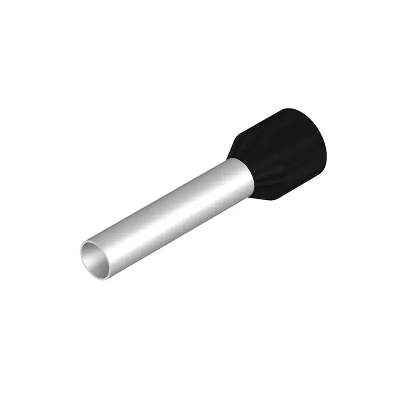 Weidmüller 0565700000 H6,0/26 SCHWARZ fekete műanyag gallérral Érvéghüvely, szigetelt, 20 mm, 18 mm, Fekete Utolsó esély