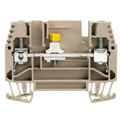 Szuper akció Weidmüller 1017900000 WTQ 6/1 sorozat kapocs Mérő-bontó sorkapocs, Csavaros csatlakozás, 6 mm2;, 500 V, 41 A, nélkül, Sötétbézs