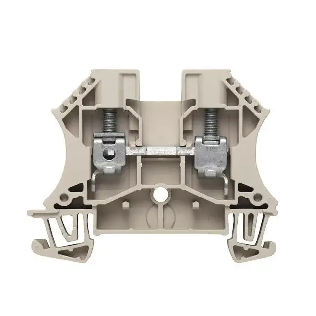 Weidmüller 1020200000 WDU 6 Átvezető sorkapocs, Csavaros csatlakozás, 6 mm2;, 800 V, 41 A, Sötétbézs Bestseller