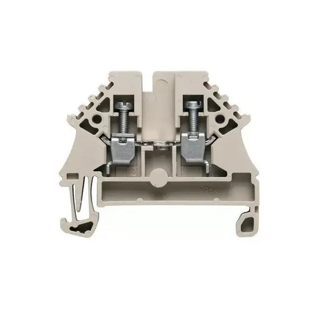 Legnépszerűbb Weidmüller 1023700000 WDU 2.5N Átvezető sorkapocs, Csavaros csatlakozás, 2.5 mm2;, 500 V, 24 A, Sötétbézs