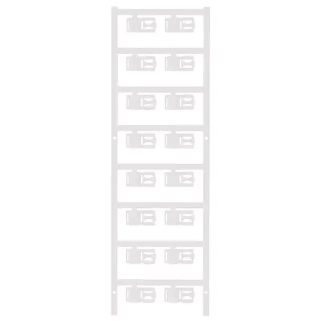 Weidmüller 1025220000 SFC 3/12 MC NE WS SlimFix Clip, Vezeték és kábeljelölők, 3.5 - 7 mm, 12 x 12.5 mm, Fehér Csak ma