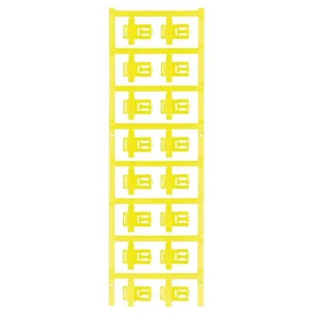 Népszerű Weidmüller 1025270000 SFC 3/21 MC NE GE SlimFix Clip, Vezeték és kábeljelölők, 3.5 - 7 mm, 21 x 12.5 mm, Sárga