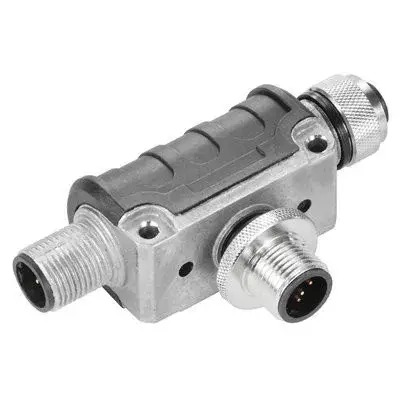 Weidmüller 1057940000 SAI-T-5-M12/M12 B-COD Y-csatlakozó, M12 Outlet