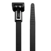 Biztonságos vásárlás Weidmüller 1059210000 CB-R 200/7.5 BLACK Kábelkötők, HxSZ: 200 x 7.5 mm, Poliamid 66, 220 N