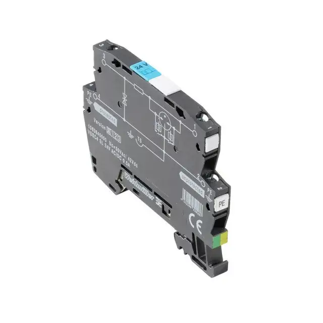 Weidmüller 1063830000 VSSC4 SL 12Vdc 0.5A Túlfeszültség-védelem műszerekhez és vezérléshez, 12 V, 500 mA, IEC 61643-21 Akció