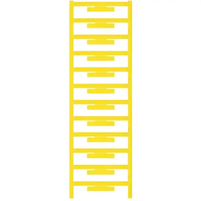 Kiárusítás Weidmüller 1112920000 WAD 5 MC NE GE Csoportos jelölő, Fedél, 33.3 x 5 mm, Osztás, mm (P): 5.00 Sárga