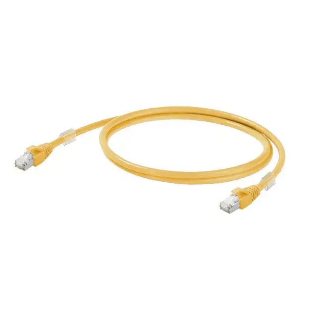 Weidmüller 1251580010 IE-C6FP8LY0010M40M40-Y Patchkábel, RJ45 IP 20, RJ45 IP 20, Cat.6<sub>A</sub> / E osztály<sub>A</sub> (ISO/IEC 11801 2010), LSZH, 1 m Kihagyhatatlan ajánlat