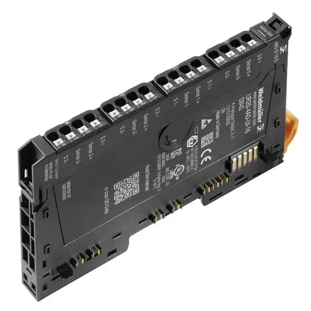 Vedd meg most Weidmüller 1315730000 UR20-4AO-UI-16-DIAG Remote I/O modul, IP20, Analóg jelek, Kimenet, 4 csatornás, Áram/feszültség