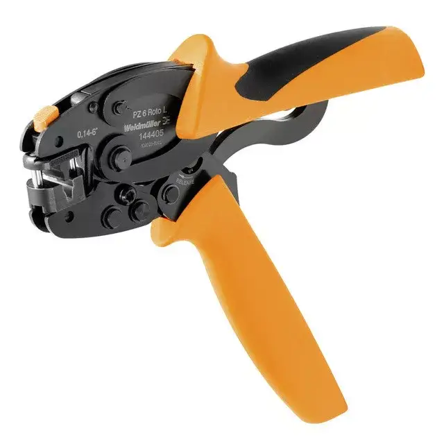 Weidmüller 1444050000 PZ 6 ROTO L Krimpelő szerszám, Krimpelő szerszám érvéghüvelyekhez, 0.14mm2;, 6mm2;, Trapéz alakú krimpelés Különleges ajánlat