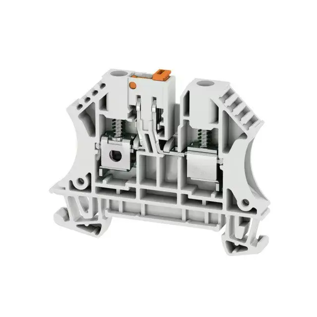 Outlet Weidmüller 1474620000 WTR 4 GR Mérő-bontó sorkapocs, Csavaros csatlakozás, 4 mm2;, 400 V, 32 A, Csuklós, Szürke