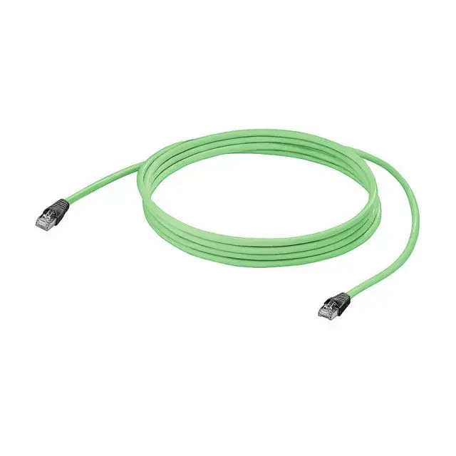 Weidmüller 1522100030 IE-C5DS4VG0030A60A60-E Rendszerkábel, RJ45 IP 20, RJ45 IP 20, Cat.5 (ISO/IEC 11801) / Cat.5e (TIA T568-B), PVC, 3 m Újdonság