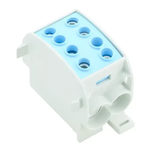 Bestseller Fővezetéki leágazó sorkapocs 080310-1-3 / 1561780000 kék, 2x70 + 2x50 mm2, HLAK 70/50 1/2 - WPD 103 2X70/2X50 BL, sorolható, alumínium és réz vezetékhez