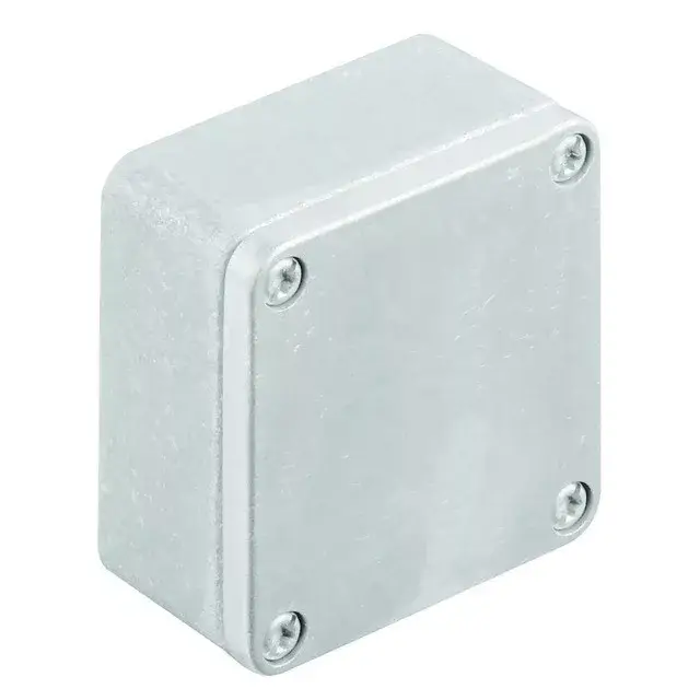 Weidmüller 1565240000 KLIPPON K01 Klippon K (aluminium empty enclosure), Üres ház, Alumínium ház, Magasság: 64 mm, Szélesség: 58 mm, Mélység: 34 mm, Anyag: Alumínium AlSi12, kezeletlen, Ezüst Expressz kézbesítés