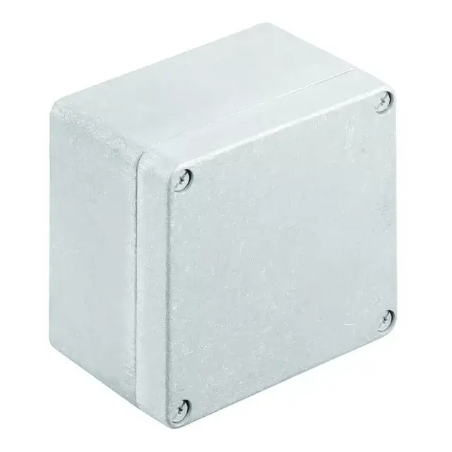 Weidmüller 1565270000 KLIPPON K41 Klippon K (aluminium empty enclosure), Üres ház, Alumínium ház, Magasság: 120 mm, Szélesség: 122 mm, Mélység: 81 mm, Anyag: Alumínium AlSi12, kezeletlen, Ezüst Gyors szállítás