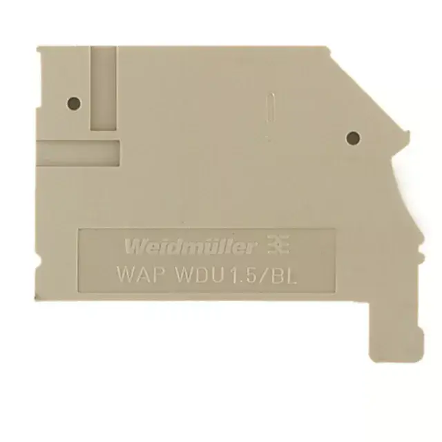 Weidmüller 1577330000 WAP WDU1.5/BLZ Vég lap W-sorozat, Véglap Rendeld meg most