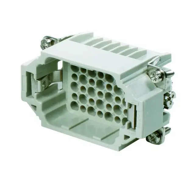 Weidmüller 1651170000 HDC HDD 42 MC Nehézcsatlakozó betét papa HDC-betét, Dugó, 250 V, 10 A, Pólusszám: 42, Krimpelhető csatlakozás, Méret: 4 Azonnal elérhető