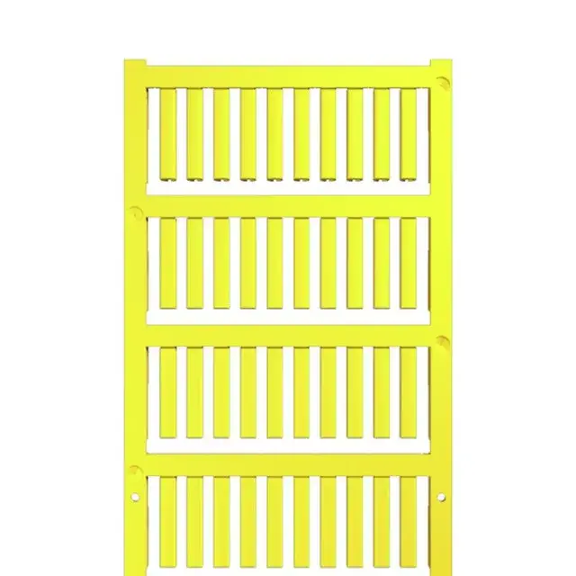 Weidmüller 1689410004 VT SF 2/21 NEUTRAL GE V0 SlimFix, Vezeték és kábeljelölők, 2.2 - 2.9 mm, 21 x 3.6 mm, Sárga Olcsó