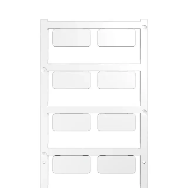 Weidmüller 1699880000 SM 27/12,5 K WS NEUTR. Kapcsoló jelölő lap SwitchMark, Készülékjelölők, 12.5 x 27 mm, Fehér Prémium