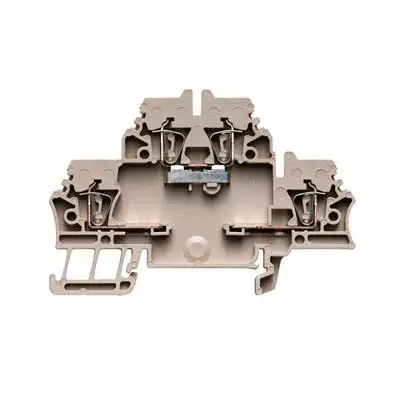 Weidmüller 1714970000 ZDK 2.5/D/0 Z-sorozat, Csatlakozóelem-sokapocs, Kétemeletes sorkapocs, Névleges keresztmetszet: 2.5 mm2;, Húzórugós csatlakozás ( WEIDMÜLLER 1714970000 ) Gyors szállítás