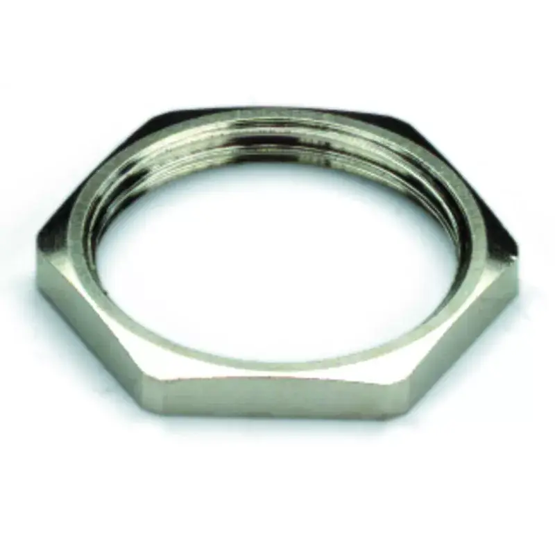 Weidmüller 1737040000 SKMU M50 MS Fém anya SKMU MS (brass locknut), Ellenanya, M 50, 5 mm, Sárgaréz, nikkelezett Legjobb ár