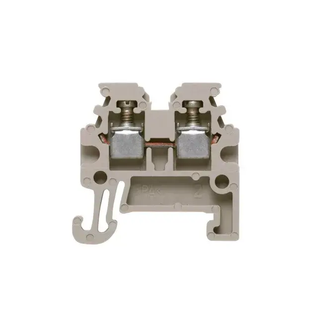 Prémium Weidmüller 1753280000 WDU 1.5/R3.5 Kettő vezetős W-sorozat, Átvezető sorkapocs, Névleges keresztmetszet: 1.5 mm2;, Csavaros csatlakozás