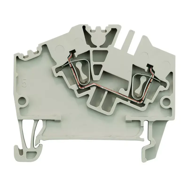 Weidmüller 1772060000 ZDU 2.5-2 Átvezető sorkapocs, Húzórugós csatlakozás, 2.5 mm2;, 800 V, 24 A, Sötétbézs ( WEIDMÜLLER 1772060000 ) Biztonságos fizetés
