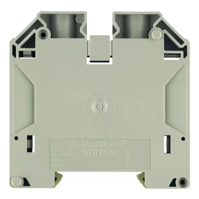 Weidmüller 1820840000 WDU 50N Átvezető sorkapocs, Csavaros csatlakozás, 50 mm2;, 1000V AC / 1000V DC, 150 A, Sötétbézs Utolsó esély