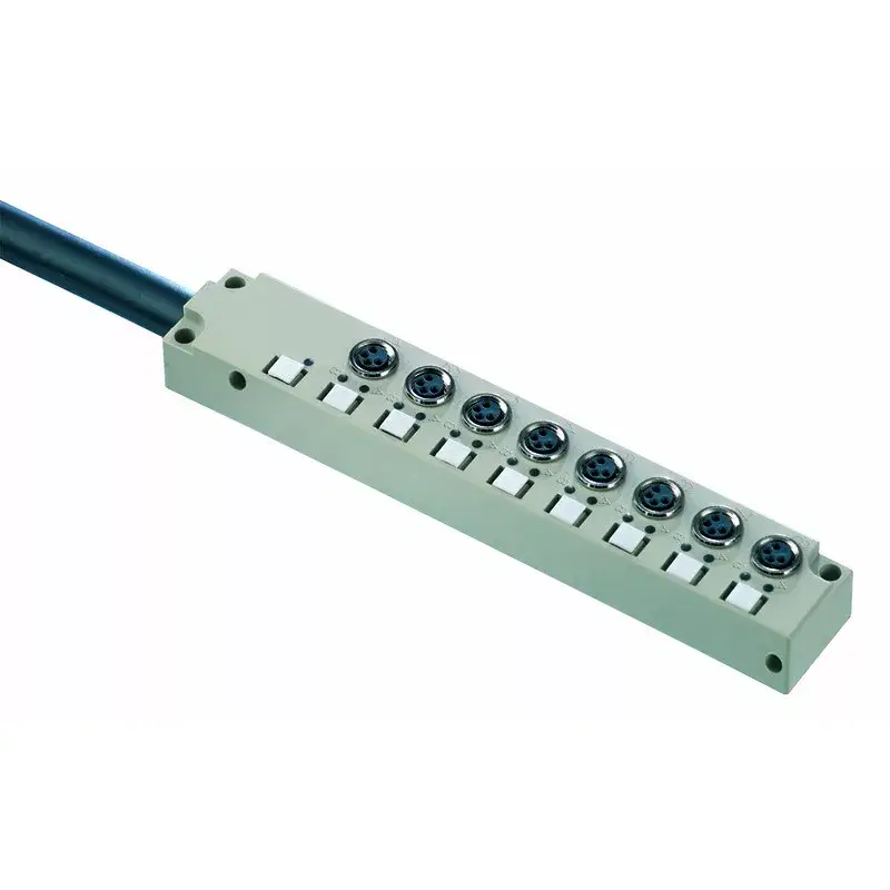 Weidmüller 1828680000 SAI-8-F 3P M8 L 5M SAI passzív, Érzékelő/beavatkozó-passzív elosztó, M8, Fix kábeles változat, 5 m, Igen Rendeld meg most