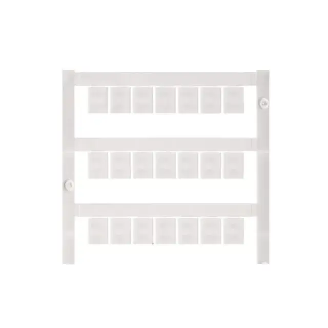 Weidmüller 1868440000 MF 10/8 MC NEUTRAL MultiFit, Sorkapocs jelölő, 10 x 8 mm, Osztás, mm (P): 8.00 Phoenix, Entrelec, Fehér Outlet