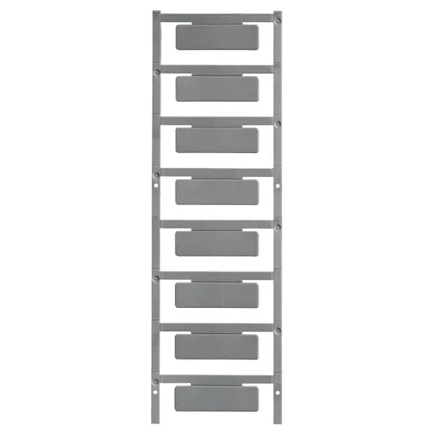 Weidmüller 1877270000 CC 15/49 K MC NEUTR. SI ClipCard, Készülékjelölők, 15 x 49 mm, Ezüst Olcsóbb
