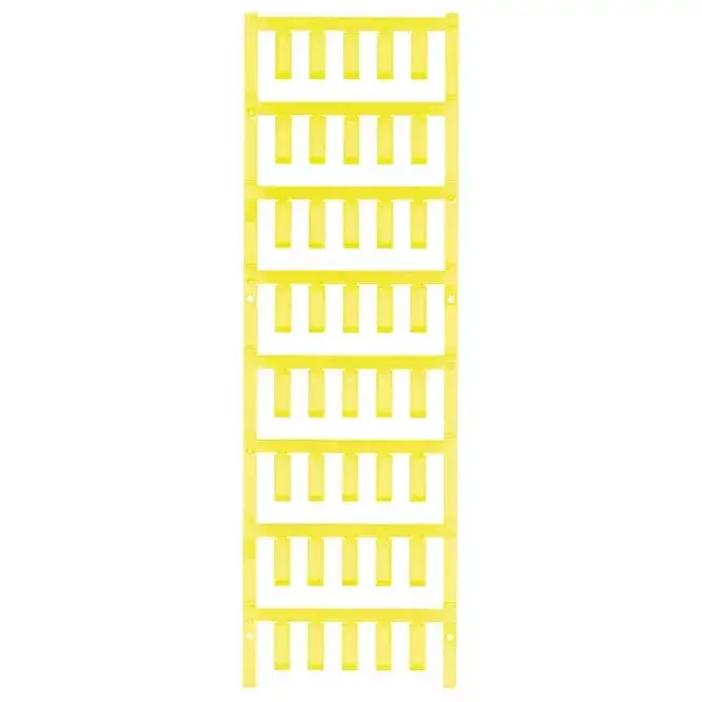 Végkiárusítás Weidmüller 1880110000 ESG 6/17 K MC NEUTR. GE ESG, Készülékjelölők x 17 mm, PA 66, Szín: Sárga, Öntapadós