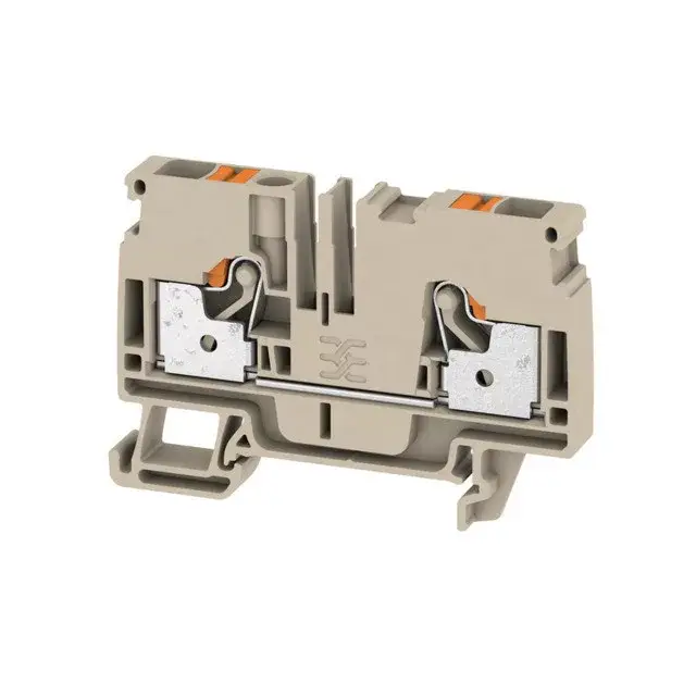 Weidmüller 1992110000 A2C 6 Átvezető sorkapocs, PUSH IN, 6 mm2;, 1000V AC / 1500V DC, 41 A, Sötétbézs Szuper ajánlat