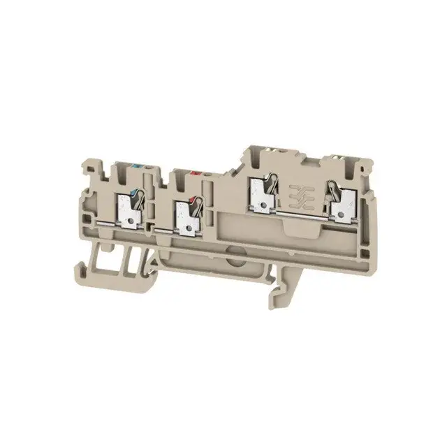 Weidmüller 1992260000 AIO21 1.5 SI Érzékelő-, beavatkozó sorkapocs, PUSH IN, 1.5 mm2;, 250 V, 13.5 A, Sötétbézs Expressz szállítás