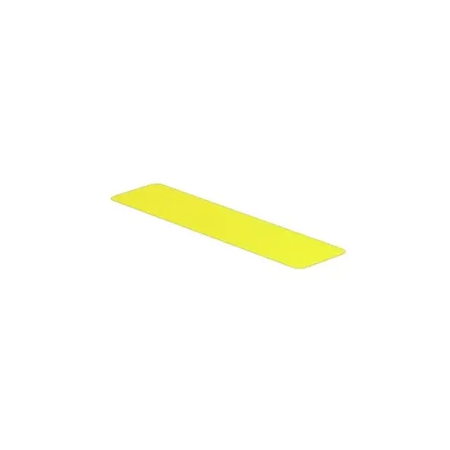 Árcsökkenés Weidmüller 2005430000 CC 15/60 MM GE ClipCard, Készülékjelölők, 15 x 60 mm, Sárga