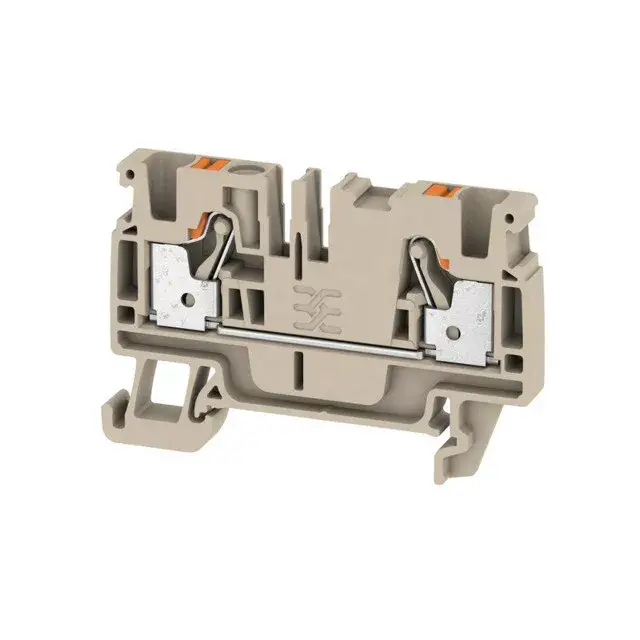 Weidmüller 2051180000 A2C 4 Átvezető sorkapocs, PUSH IN, 4 mm2;, 1000V AC / 1500V DC, 32 A, Sötétbézs Nézd meg most