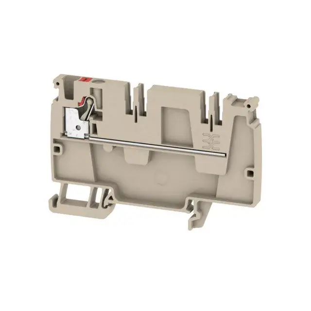 Weidmüller 2428930000 AAP21 4 LI RD Moduláris elosztó sorkapcsok, PUSH IN, 4 mm2;, 250 V, 32 A, Sötétbézs Expressz szállítás
